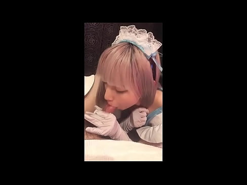 ❤️ Japanski idol [mayuka], kostim francuske sobarice, 1. dio, pušenje i drkanje losionom ❤ Kvalitativna pornografija na bs.prendiporno.ru ❌❤
